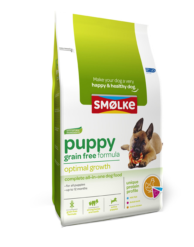 Smølke hondenvoer Puppy Grain Free Formula 12 kg